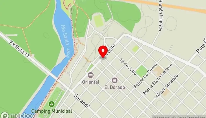 mapa de La Mexicana Delivery y Eventos Restaurante de comida para llevar, Comida a domicilio, Restaurante en Santa Lucía