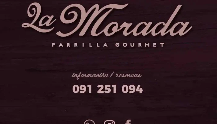 La Morada:  Menu