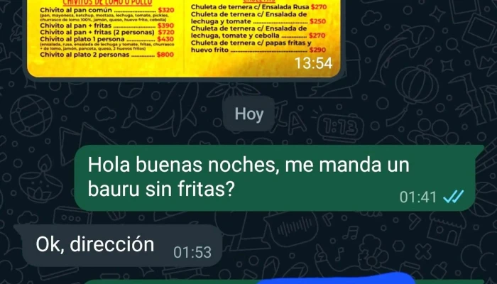 La Nueva Caserita:  Comentario 1 - Restaurante de comida rápida