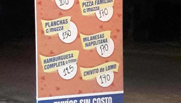 La Nueva Caserita:  Menu - Restaurante de comida rápida