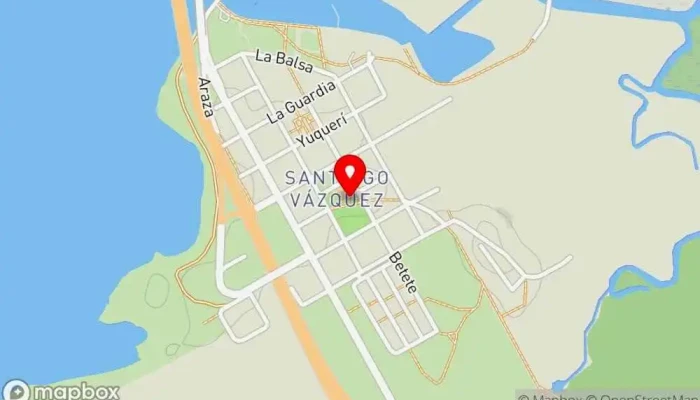 mapa de LA NUEVA :: Parrilla Restaurante en Santiago Vázquez