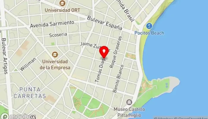 mapa de La Otra - Parrilla Parrilla, Restaurante en Montevideo