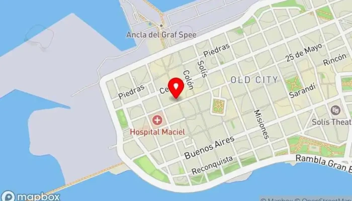 mapa de La Pacha - Nuestro rincón Tienda de pasta, Restaurante italiano, Restaurante en Montevideo