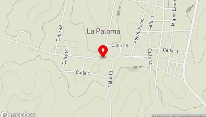 mapa de La Paloma  en La Paloma