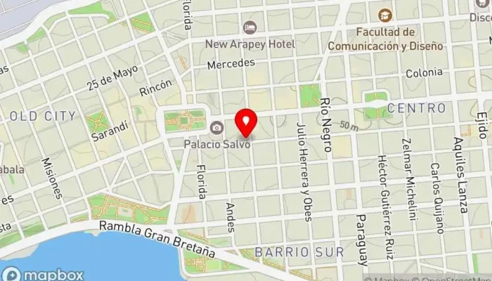 mapa de La panaderia de Ramona Panadería en Montevideo