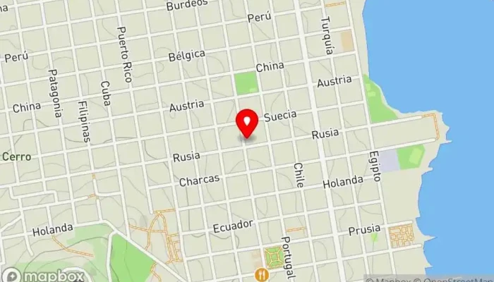 mapa de La Pao Restaurante en Montevideo