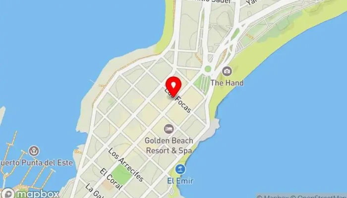 mapa de La Pasiva Gorlero Bar en Punta del Este