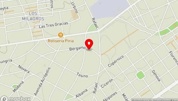 mapa de La Pinguita Resto Restaurante en Montevideo