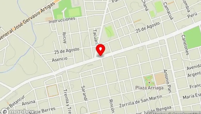 mapa de La Pollería Tienda de aves de corral en San José de Mayo