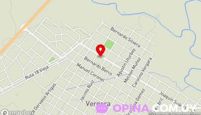 mapa de LA REGALERIA SUBLIMACIONES Tienda de regalos en Vergara