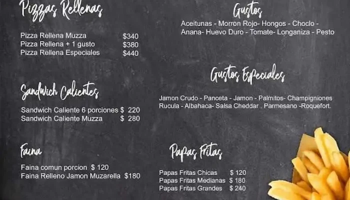 La Tertulia:  Menu