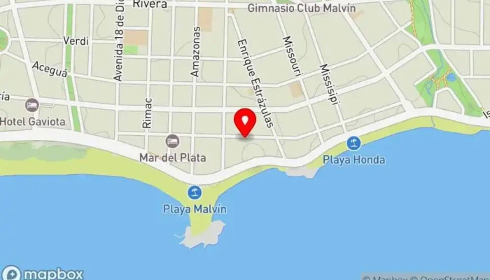 mapa de La Trillada Restaurante en Montevideo