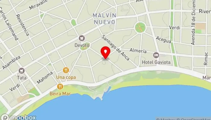 mapa de Lagándara Panadería en Montevideo