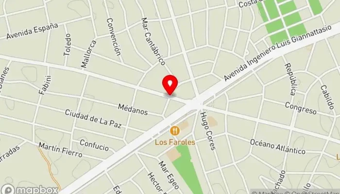 mapa de LaMarisa Cafetería en Ciudad de la Costa