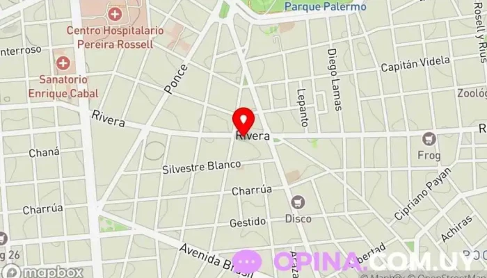 mapa de Las Karamazov Librería en Montevideo