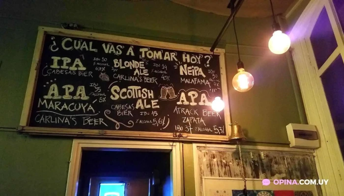 Las Pintas Bar:  Menu - Pub