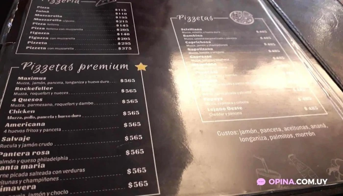 Las Tejas:  Pizza Cafe Delivery Menu - Restaurante