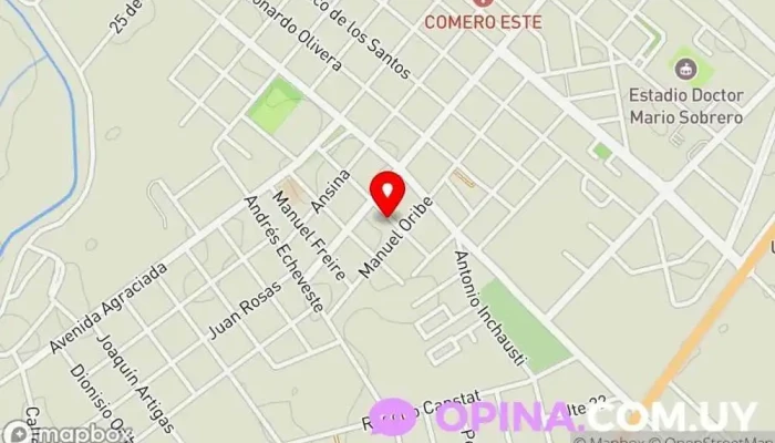 mapa de L.C. Negocios Inmobiliarios Agentes inmobiliarios en Rocha