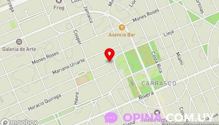 mapa de LEAL PROPIEDADES Agencia inmobiliaria en Montevideo