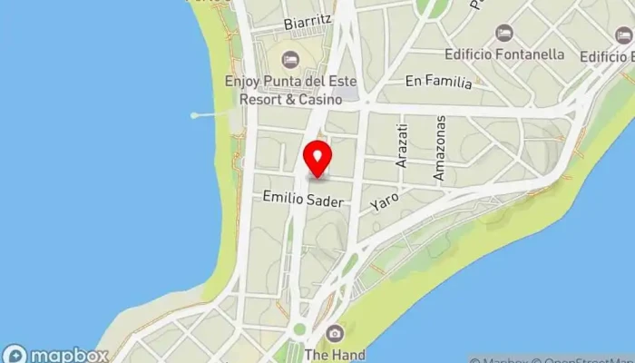 mapa de Leonardo Etxea Restaurante en Punta del Este