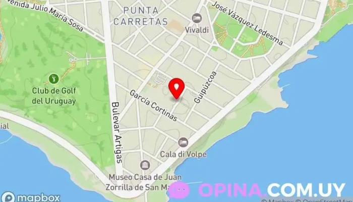 mapa de LEVEL Bienes Raíces Agencia inmobiliaria en Montevideo