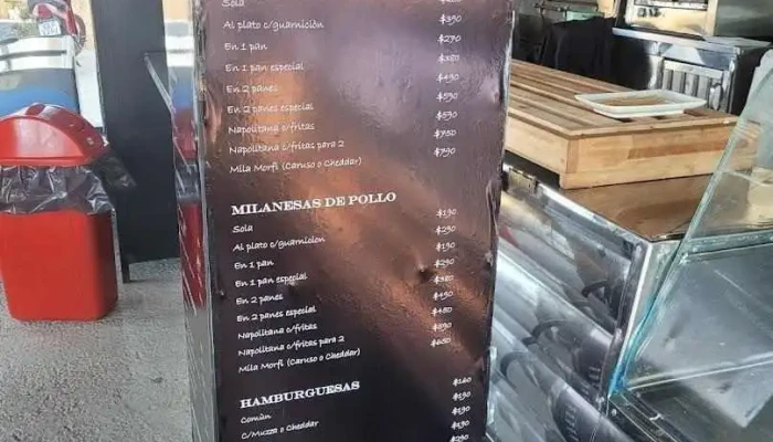 Ley De Morfi:  Menu - Pizzería