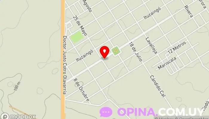 mapa de Librería Avenida Librería en Mariscala