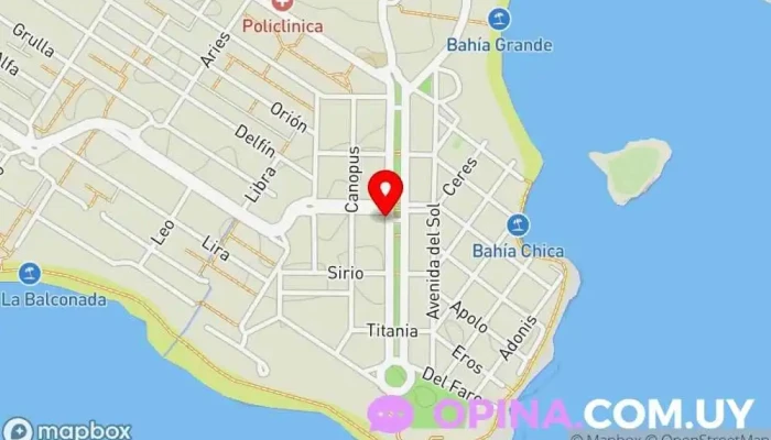 mapa de Libreria La Paloma Mensajera Librería anticuaria en La Paloma