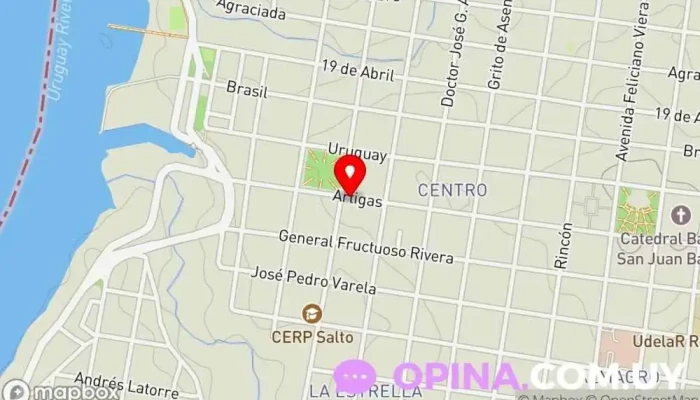 mapa de Librería Mundo Mágico Librería infantil en Salto