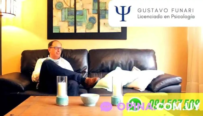Lic Gustavo Funari   Psicologo En Montevideo Donde - Montevideo