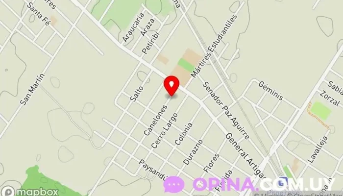 mapa de LIFE English Institute Progreso Centro educativo en Progreso