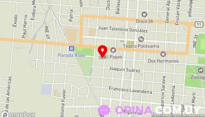 mapa de llibreria x mayor mayor Librería en Canelones