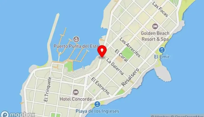 mapa de Lo de Tere Restaurante en Punta del Este