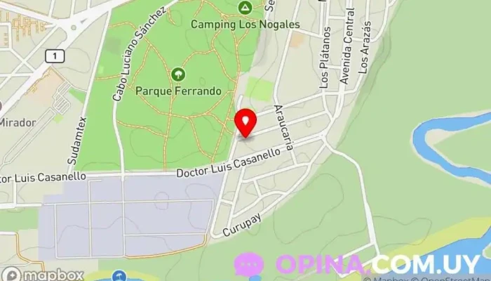 mapa de Loco 22 Urbanización en Col. del Sacramento