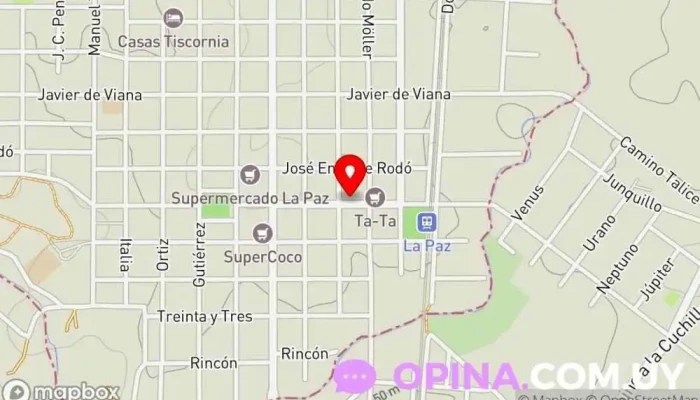 mapa de Lopez & Hernandez Agentes inmobiliarios en La Paz