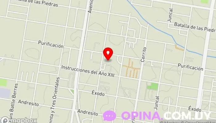 mapa de Lorena Marzaroli Psicólogo en Paysandú