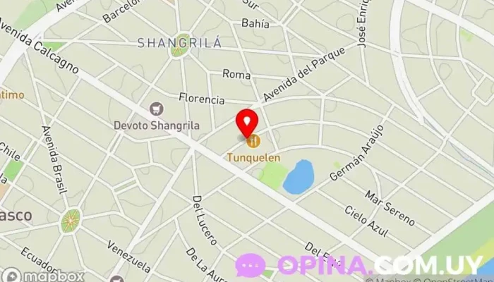 mapa de Lorena's Make up -Maquillaje profesional - Academia de estética en Ciudad de la Costa