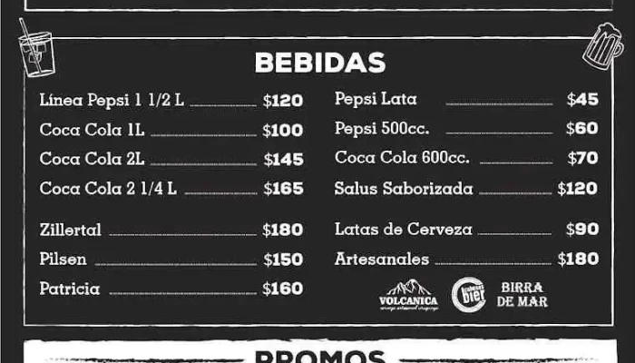 Los Carlitos Menu