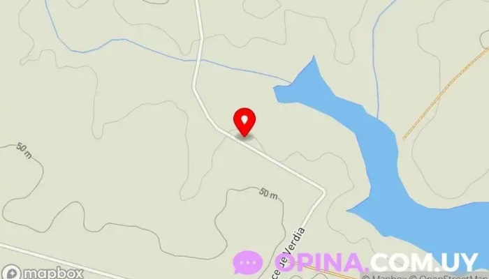 mapa de Los coronillas Casa rural en Veinticinco de Mayo