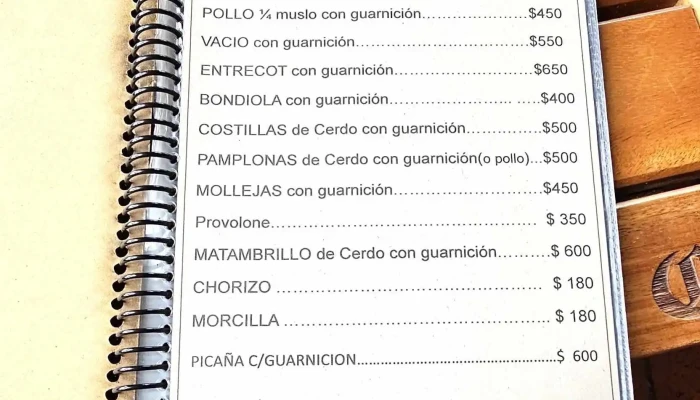 Los Kamikazes Colonia:  Menu - Restaurante