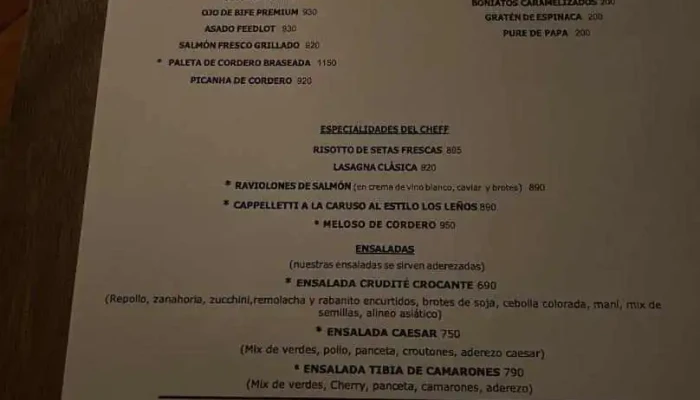 Los Lenos Mas Recientes - Restaurante