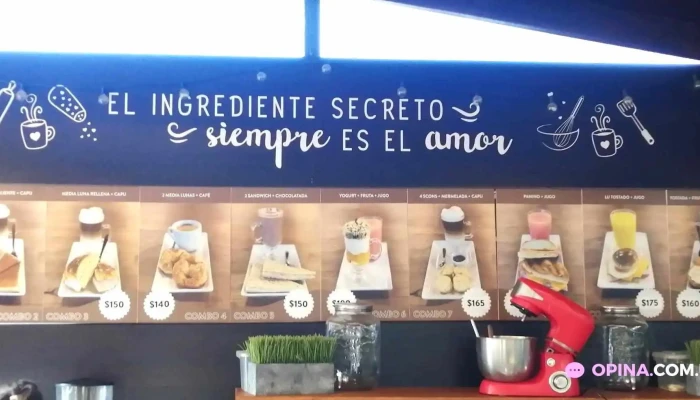 Lu:  Cafe Menu - Cafetería