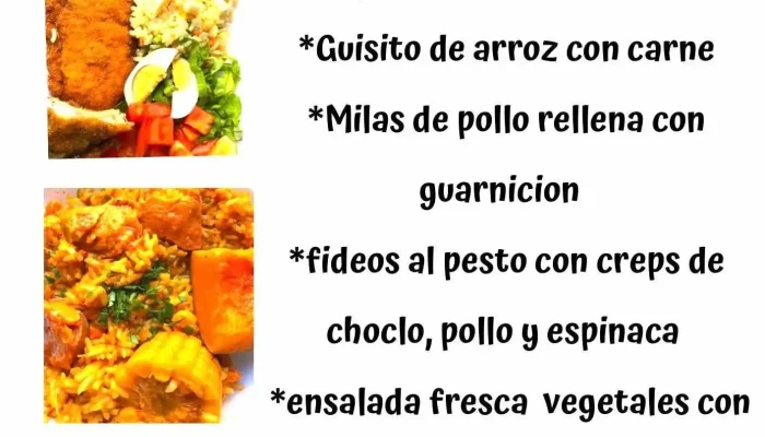 Lusavi:  Menu - Restaurante de comida rápida