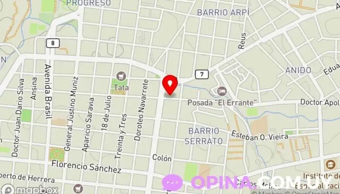 mapa de M3 Centro de Entrenamiento Funcional Gimnasio en Melo