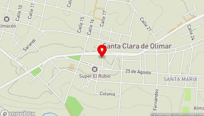 mapa de Mango Beer House Restaurante en Santa Clara De Olimar