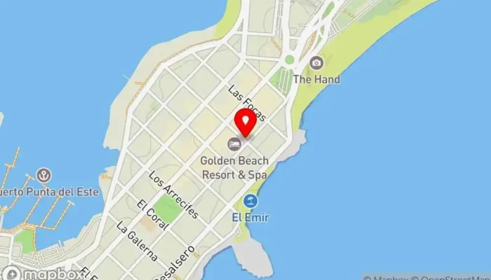 mapa de Manolo Bar en Punta del Este