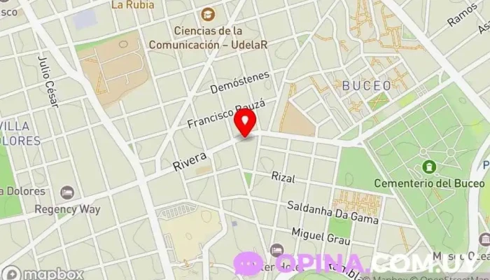 mapa de Mantrana_oe Clínica dental en Montevideo