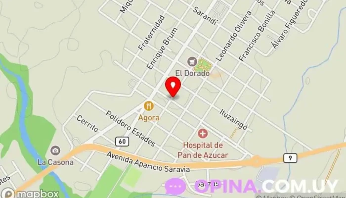 mapa de Maria Amalia Tienda general en Pan de Azúcar