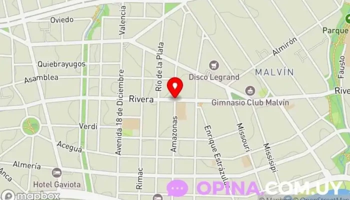mapa dePsicólogo María Tudurí /Psicóloga en Montevideo mapa de María Tudurí /Psicóloga Psicólogo en Montevideo