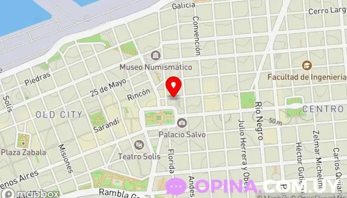 mapa de Market Office Papelería en Montevideo